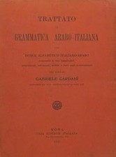 Trattato grammatica arabo usato  Vejano
