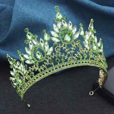 Coroa de casamento de luxo feminina banquete de cristal tiaras festa cabelo joias acessórios comprar usado  Enviando para Brazil