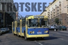 35mm Slide URSS RÚSSIA Moscou Trolleybus 1656 1991 Original  comprar usado  Enviando para Brazil