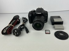 Câmera DSLR Canon EOS 500D 15.1MP 18-55mm lente 8GB SD cartão 13k SC leia as descrições, usado comprar usado  Enviando para Brazil