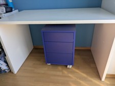 Schreibtisch rollcontainer vom gebraucht kaufen  Olching