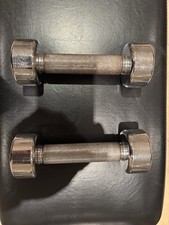 Kurzhantel chrom hantel gebraucht kaufen  Tiefenbach