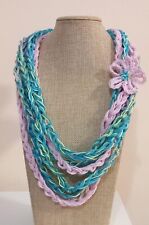 Collana donna cotone usato  Capo d'Orlando