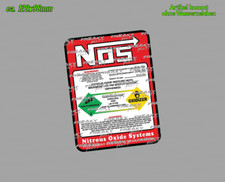 Nos aufkleber sticker gebraucht kaufen  Stein
