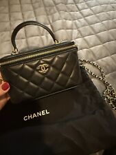 Chanel black lambskin for sale  DONCASTER