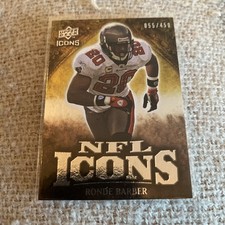 Ícones 2009 Upper Deck - Ícones da NFL barbeiro redondo #IC-RB /450 comprar usado Ícones 2009 Upper Deck - Ícones da NFL barbeiro redondo #IC-RB /450 comprar usado  Enviando para Brazil