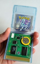 Pokemon Crystal Nintendo Game Boy Color Genuína Nova Bateria Retrô PAL GBC GBA SP, usado comprar usado  Enviando para Brazil