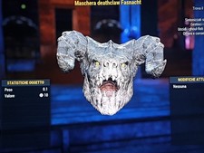 Fallout 76 PS4 PS5 Rare Mask Fasnacht Deathclaw, usado comprar usado  Enviando para Brazil