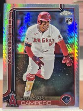 Refrator de prisma 2025 Topps Chrome Gustavo Campero #63 (RC) comprar usado  Enviando para Brazil