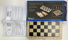 Philos backgammon chess for sale  LONDON