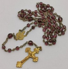Vtg 1950s amethyst for sale  TORQUAY