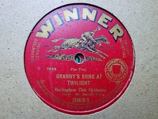 HURLINGHAM CLUB ORCHESTRA - Granny's Song / Shores Of Minnetonka 78 rpm disc comprar usado  Enviando para Brazil