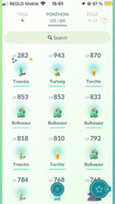 Pokémon Go - Shiny Treecko - Mini PTC 100K Stardust, usado comprar usado  Enviando para Brazil