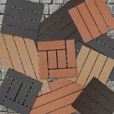 Balkon wpc terrassenfliesen gebraucht kaufen  Deutschland