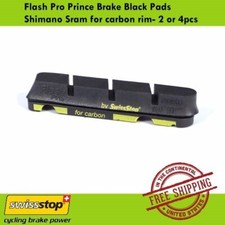 Pastilhas de freio SwissStop Flash Pro Black Prince ajuste aro de carbono Shimano Sram - 2/4 peças comprar usado  Enviando para Brazil