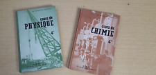 Livres physique chimie d'occasion  Varzy