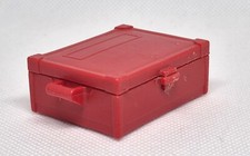 Malle valise rouge d'occasion  Étaples