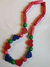 Brightly coloured wooden for sale  DONCASTER