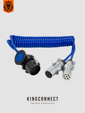 Używany, Adapter spiralny niebieski wtyczki aluminiowe PREMIUM na sprzedaż  PL