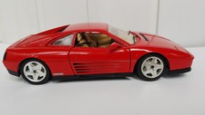 Ferrari 348 TS Maisto modelo de carro usado sem caixa original escala 1:18, usado comprar usado  Enviando para Brazil