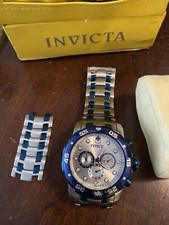 Relógio Invicta Pro Diver Mestre Dos Mares Masculino Chrono 200m 48mm Funcionando comprar usado  Enviando para Brazil