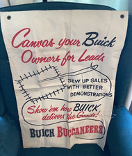 Banner de lona motivacional vendedor concessionária de carros vintage Buick Buccaneers - r comprar usado  Enviando para Brazil