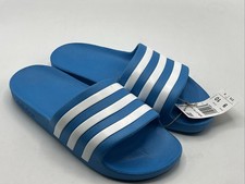 Adidas FY8047 Azul Solar Adilette Aqua Slide Novo com Etiquetas Masculino Tamanho 9 comprar usado Adidas FY8047 Azul Solar Adilette Aqua Slide Novo com Etiquetas Masculino Tamanho 9 comprar usado  Enviando para Brazil