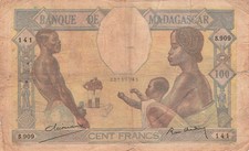 madagascar 100 francs d'occasion madagascar 100 francs d'occasion Mussy-sur-Seine