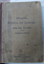 Wossidlo leitfaden zoologie gebraucht kaufen  Groß Twülpstedt