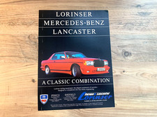 Lorinser mercedes sec for sale  PRESTON