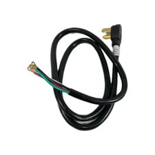 Cabo de alimentação Utilitech 6 pés 4 pinos preto secador aparelho 0333552 30 amp .....195 comprar usado  Enviando para Brazil