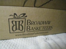 Broadway Basketeers Gourmet Chocolate Food Cesta de Presente NOVO Estoque Antigo Selado CAIXA comprar usado  Enviando para Brazil