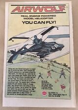 Airwolf helicopter print for sale  Johnson City