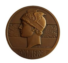 Médaille bronze signée d'occasion  Bordeaux-