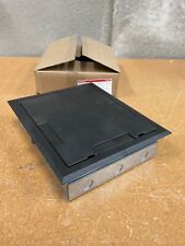 Caixa aberta Legrand Wiremold SAF21/2-KT FloorSource caixas de piso levantadas pretas comprar usado  Enviando para Brazil