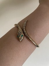 Clamper goldtone snake for sale  BUCKINGHAM