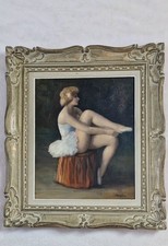 Tableau huile toile d'occasion  Paris XIV