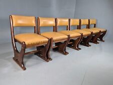 Vintage dining chairs for sale  STOWMARKET