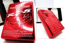 Mazda RX-8 Rotary History Double Sides Limited Red Zippo 2007 Novo Na Caixa Raro, usado comprar usado  Enviando para Brazil