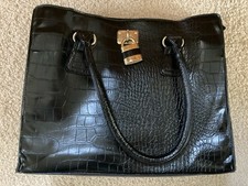 Black mock croc for sale  BOURNEMOUTH