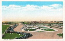 CARTÃO POSTAL DAS FILIPINAS: VISTA AÉREA DE LUNETA, MANILA, ILHAS FILIPINAS, usado comprar usado  Enviando para Brazil