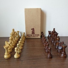 Staunton chess pieces for sale  HULL