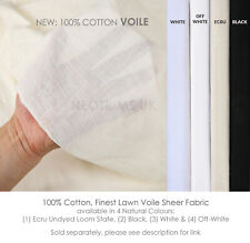 Cotton voile fabric for sale  LEICESTER