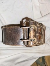 Ceinturon cuir armée d'occasion  Lunéville