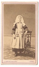 Cdv ancienne photo usato  Spedire a Italy