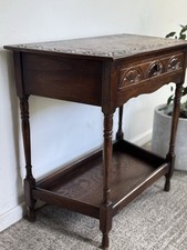 Dark wood carved for sale  NORTH SHIELDS