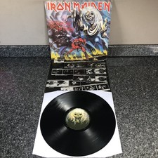 LP VINYL IRON MAIDEN THE NUMBER OF THE BEAST EMC 3400 UK 1ST PRESS 1982  EX-/EX comprar usado  Enviando para Brazil