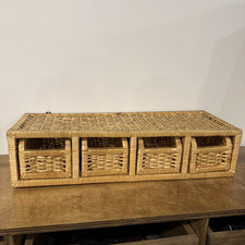 Vintage wicker rattan for sale  Topeka