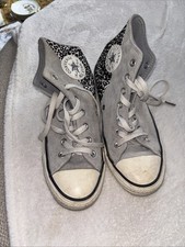 Converse grey suede for sale  KETTERING