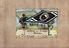 Scene del palio usato  Siena